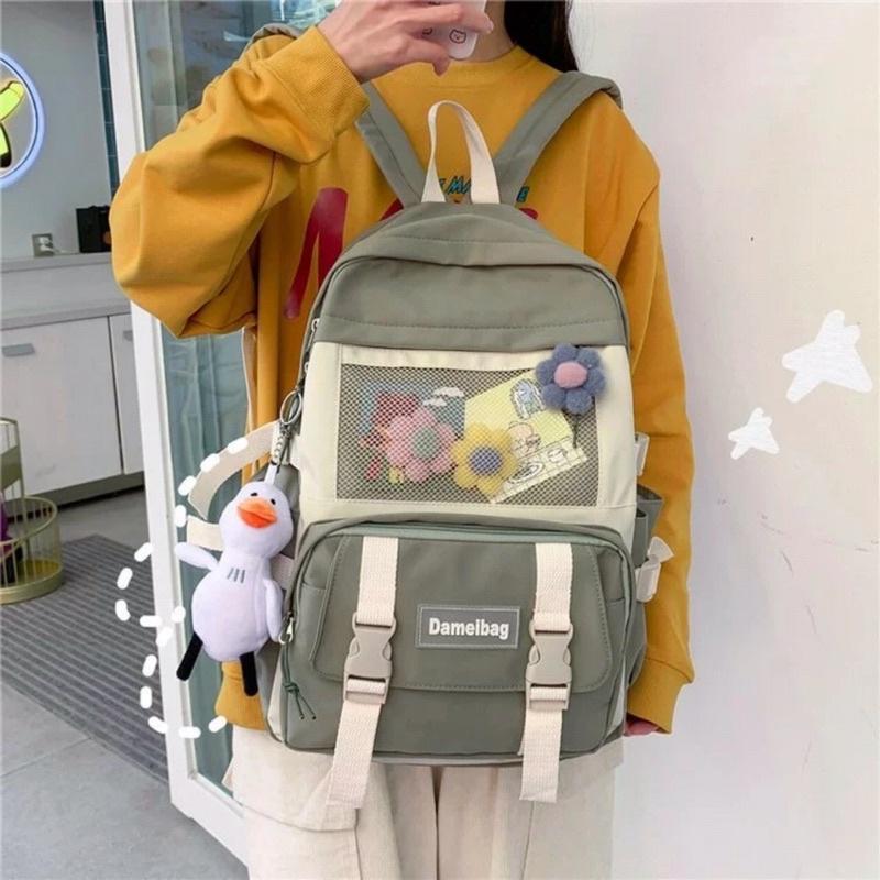 Balo Thời Trang Đi Học Dameibag Dành Cho Nữ Siêu Kute