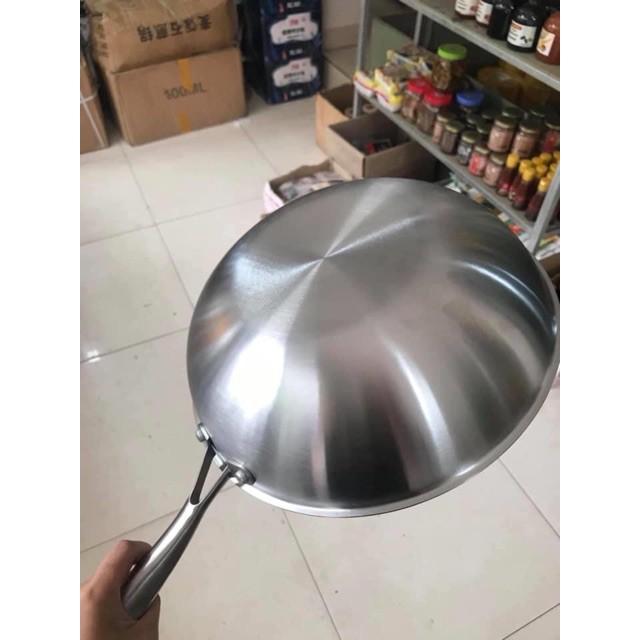 Free_Ship Chảo siêu chống dính sâu lòng lưới tổ ong 32cm siêu bền