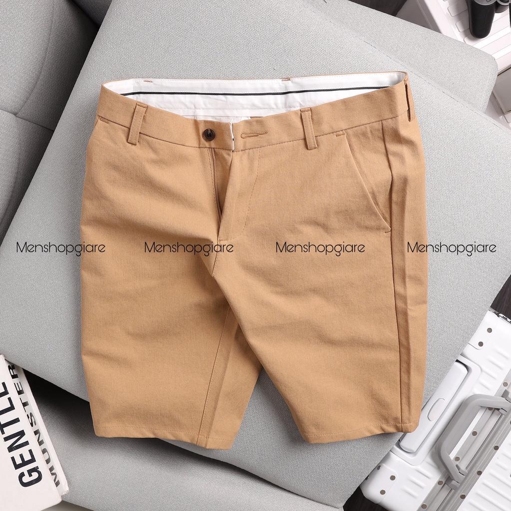 QUẦN SHORT ÂU NAM, VẢI MỀM MỊN