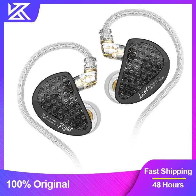 KZ AS16 Pro 16BA Tai nghe có dây Kim loại Phần ứng cân bằng 8BA Tai nghe nhét trong tai Tai nghe nhạc Hifi Bass Tai nghe chơi game thể thao có Mic Màu sắc: Đen MIC