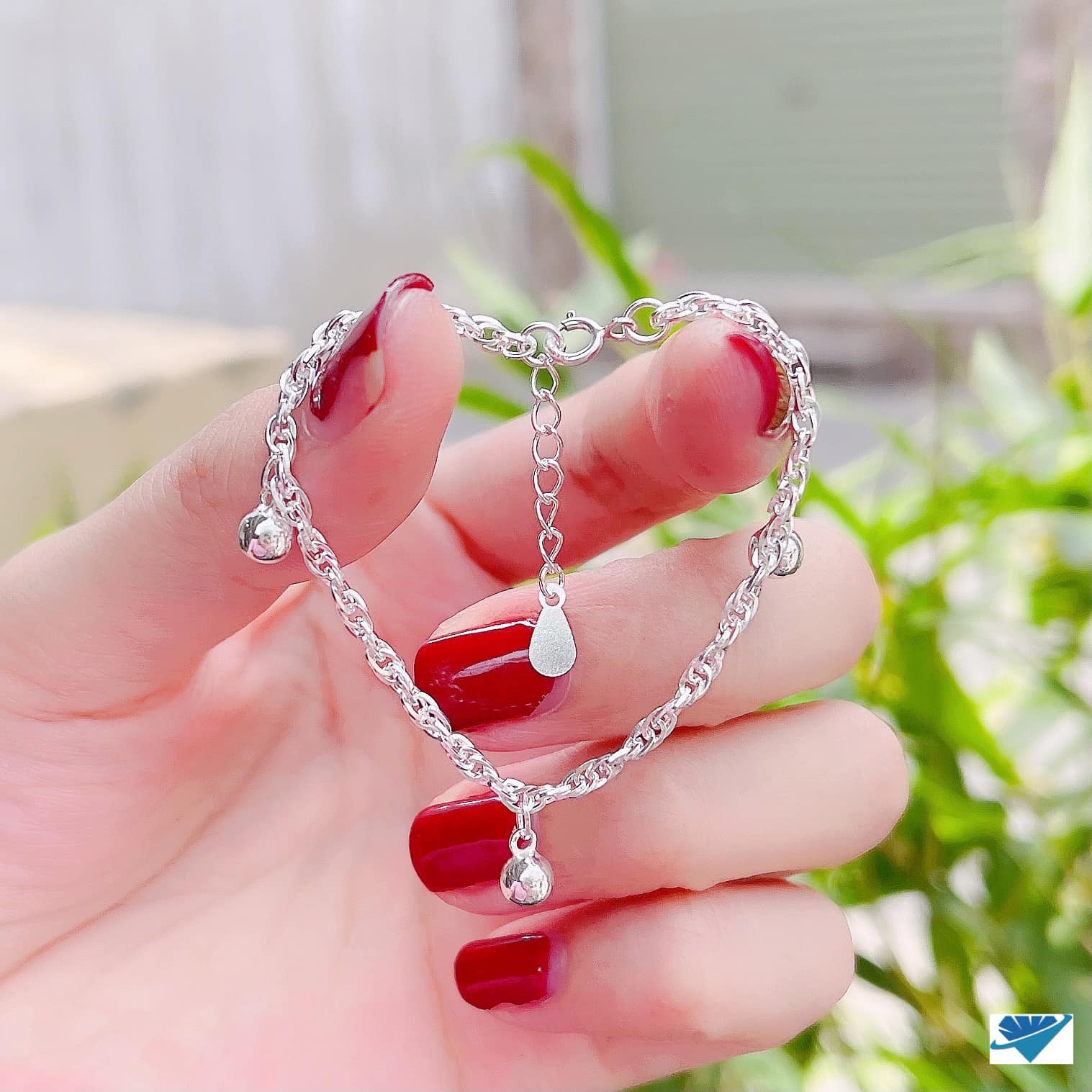 Lắc tay lắc chân bạc cho bé- LẮC BẠC TRẺ EM