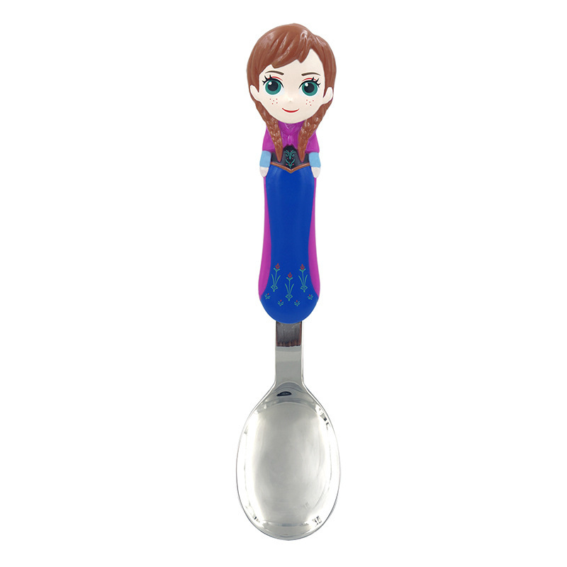 Muỗng ăn dặm Disney hình Anna Frozen 3D cho bé
