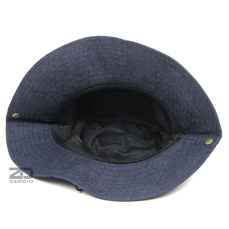 Mũ Tai Bèo Cho Bé, Nón Bucket Trẻ Em Denim 2 Kiểu Đội MTBTE05