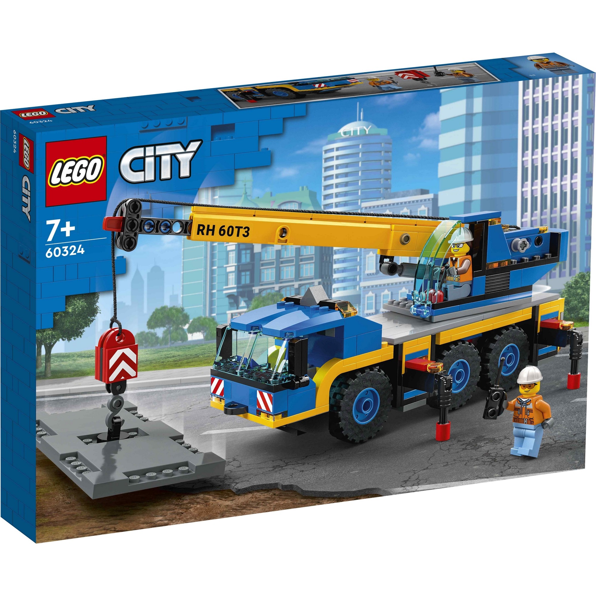 LEGO City 60324 Cần cẩu di động (340 chi tiết)