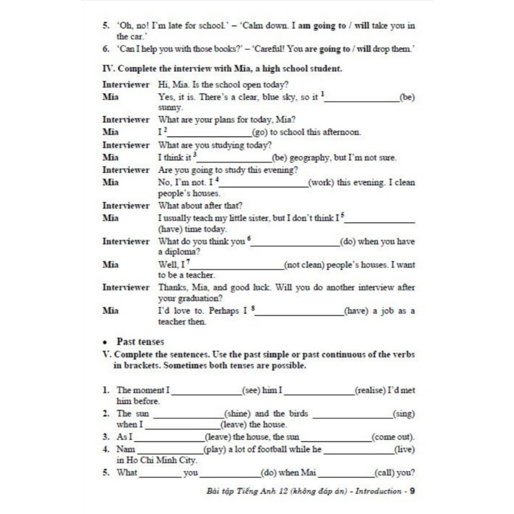 Sách Bài Tập Tiếng Anh Lớp 12 ( Theo chương trình GDPT Mới - Chân Trời Sáng Tạo -Tặng File Đáp Án) HAB