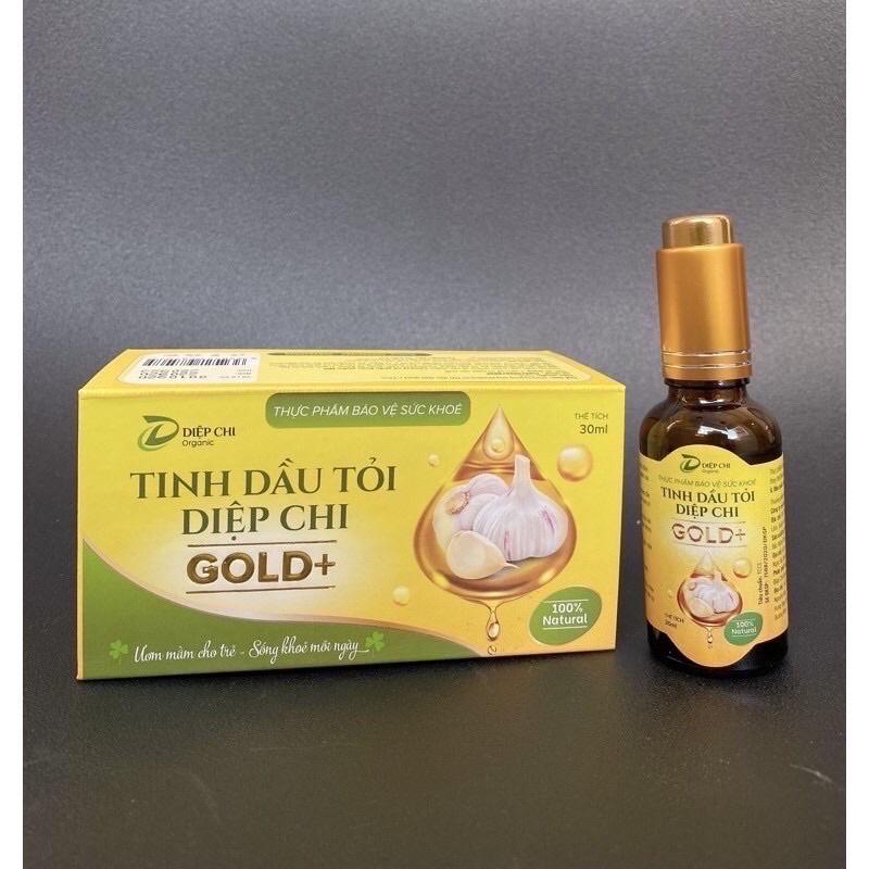 Dầu tỏi diệp chi gold+ chính hãng - hỗ trợ tăng sức để kháng cho cả nhà