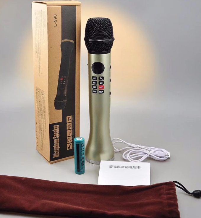 Micro Karaoke Bluetooth L-598 ( Hàng Chính Hãng)