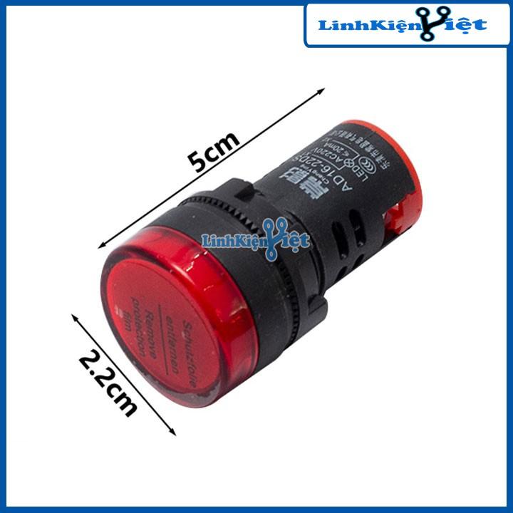 Đèn Báo Nguồn DC 24V AD16-22D/S23