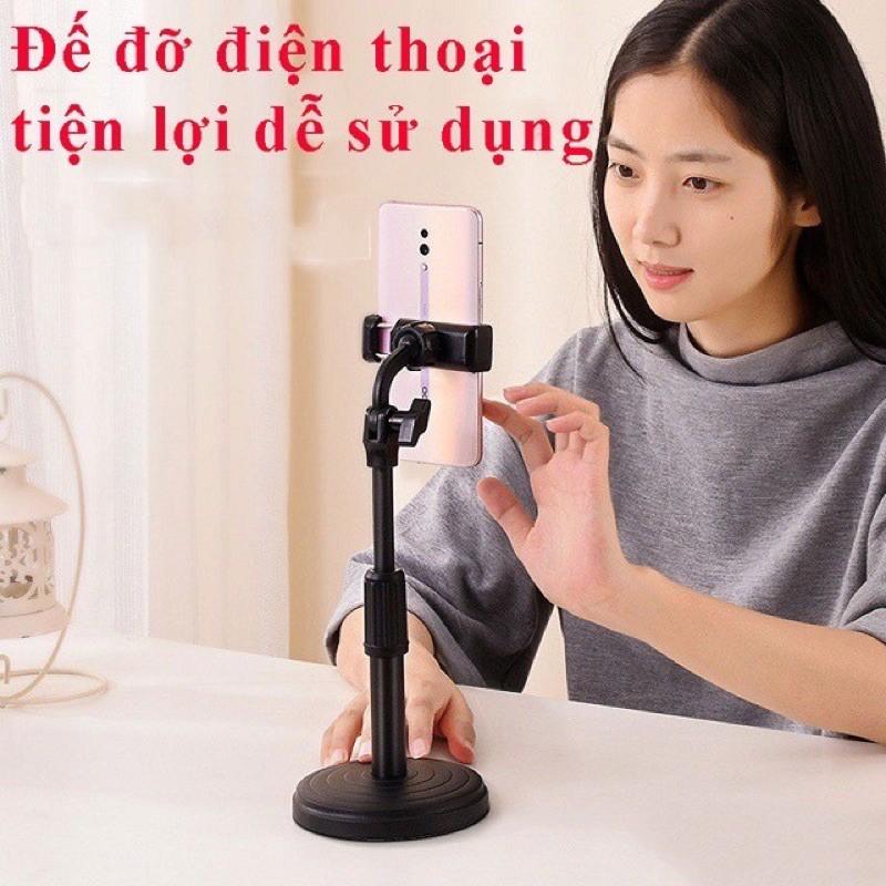 Giá đỡ điện thoại để bàn đế tròn