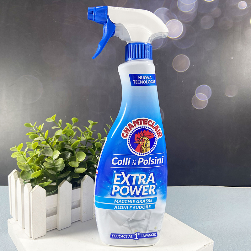 Chai xịt chuyên tẩy đồ quần áo sơ mi trắng Chanteclair Colli&amp;Polsini Ý 500ml