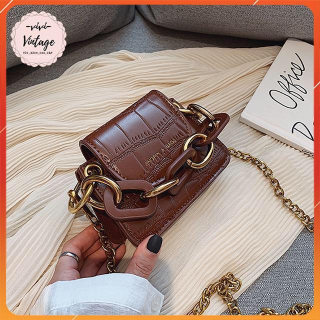 TÚI MINI DÂY XÍCH ULZZANG HOTTREND 2019 PHONG CÁCH HÀN QUỐC ĐEO CHÉO SIÊU YÊU CHO CÁC BẠN NỮ -vivi024