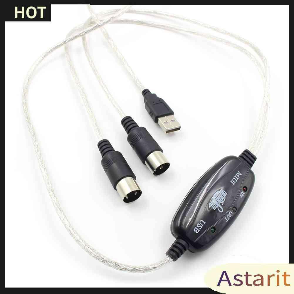 Cáp Chuyển Đổi MIDI Sang USB Chuyên Nghiệp Cho Bàn Phím Điện Tử