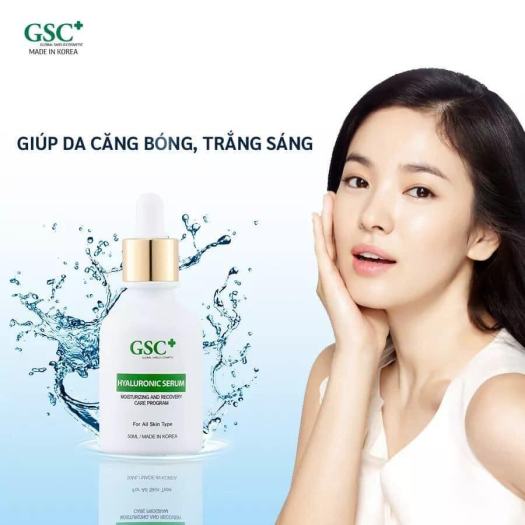 Tinh chất dưỡng ẩm GSC+ Hyaluronic Serum(10ml - 50ml)