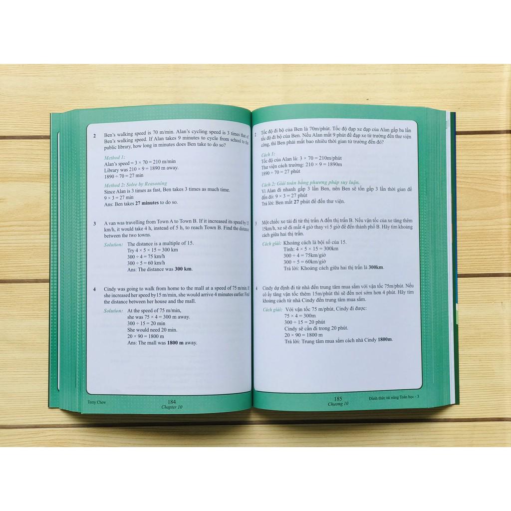 Sách Đánh Thức Tài Năng Toán Học 3, Toán Singapore lớp 3, lớp 4