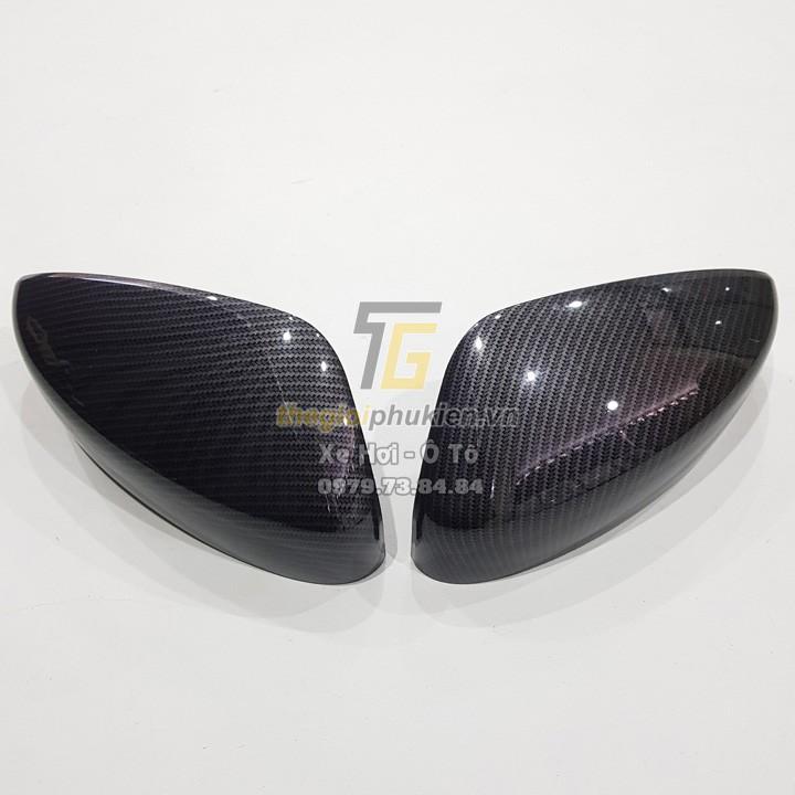 Bộ ốp gương chiếu hậu dành cho Mazda CX5, CX-5 2018-2020 vân Carbon cap cấp