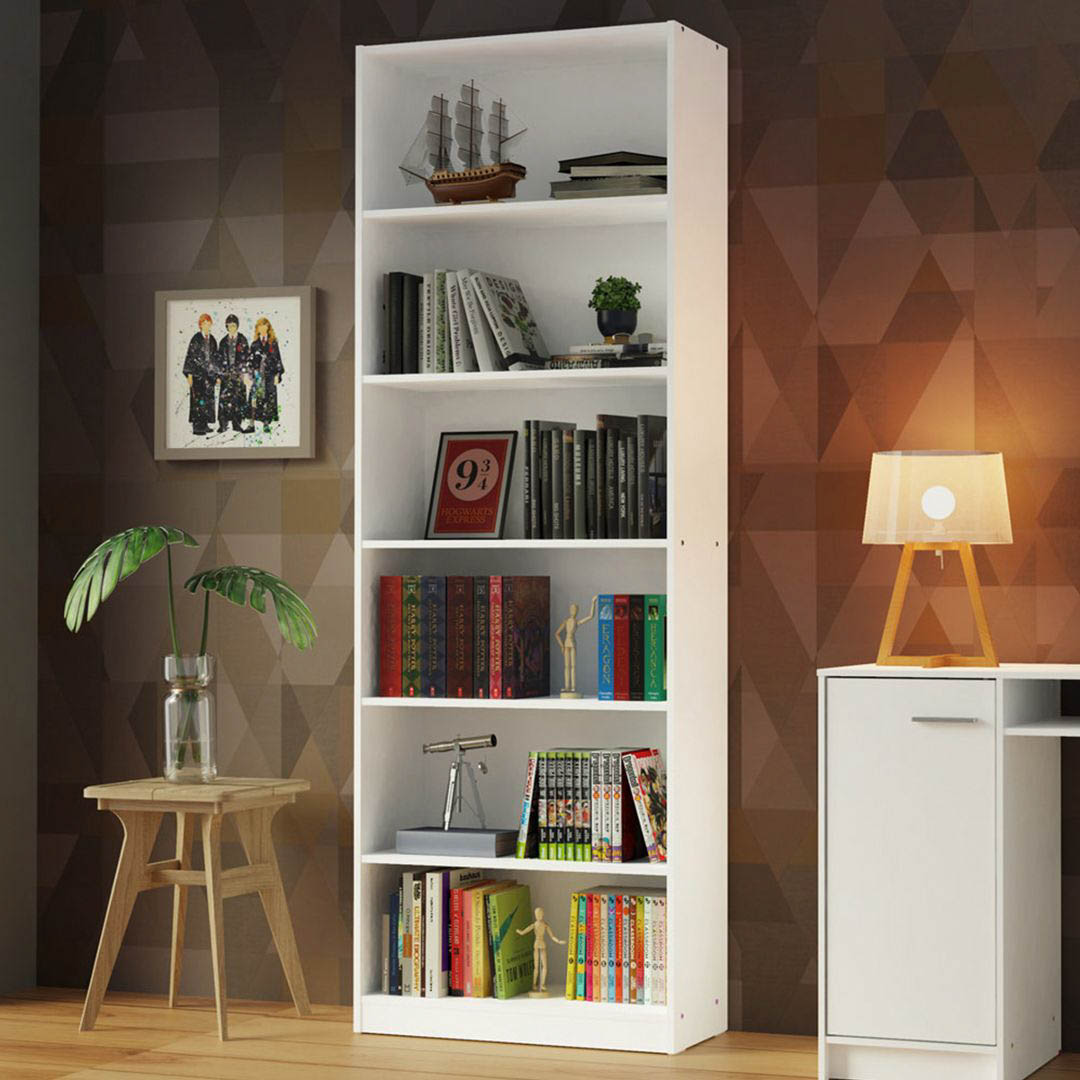 Kệ đựng sách bằng gỗ đa năng, tiện lợi SMLIFE Batz