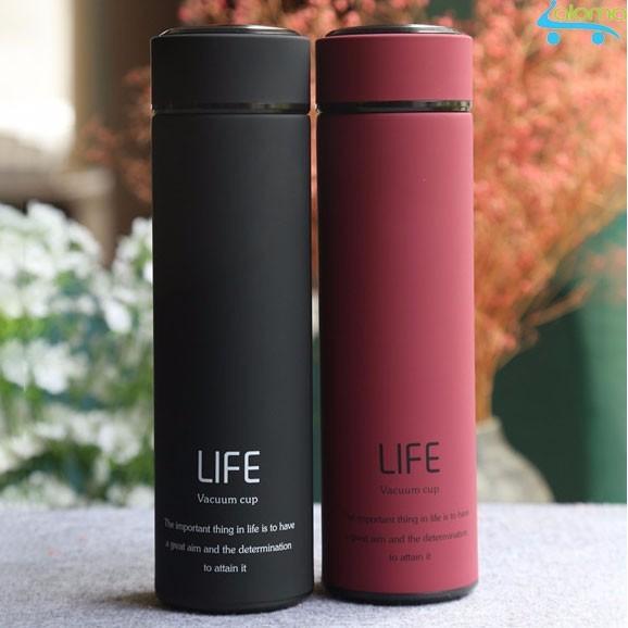 Combo 2 Bình giữ nhiệt Flask Vacuum LIFE inox 500ml NEW 2019