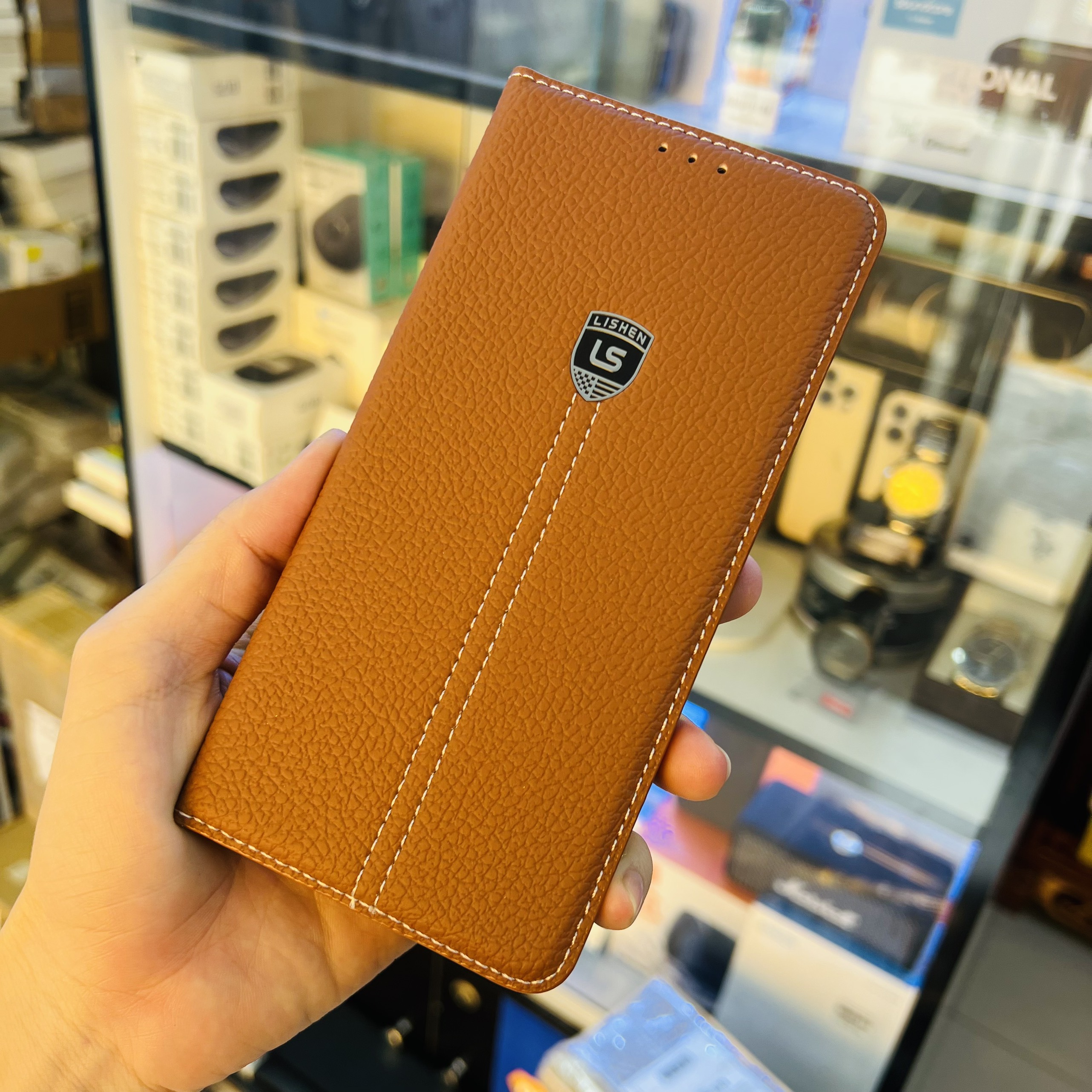 Bao da Lishen dành cho Galaxy A9 2018 - Hàng chính hãng