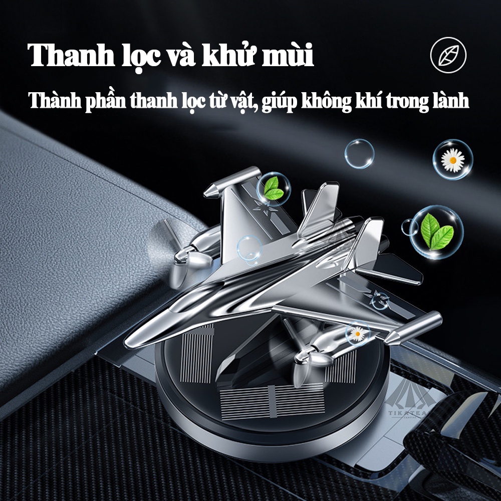 NƯỚC HOA Ô TÔ Năng Lượng Mặt Trời MH Máy Bay Trực Thăng, Khuếch Tán Hương Thơm, Khử Mùi Ô Tô Tặng Kèm Tinh Dầu
