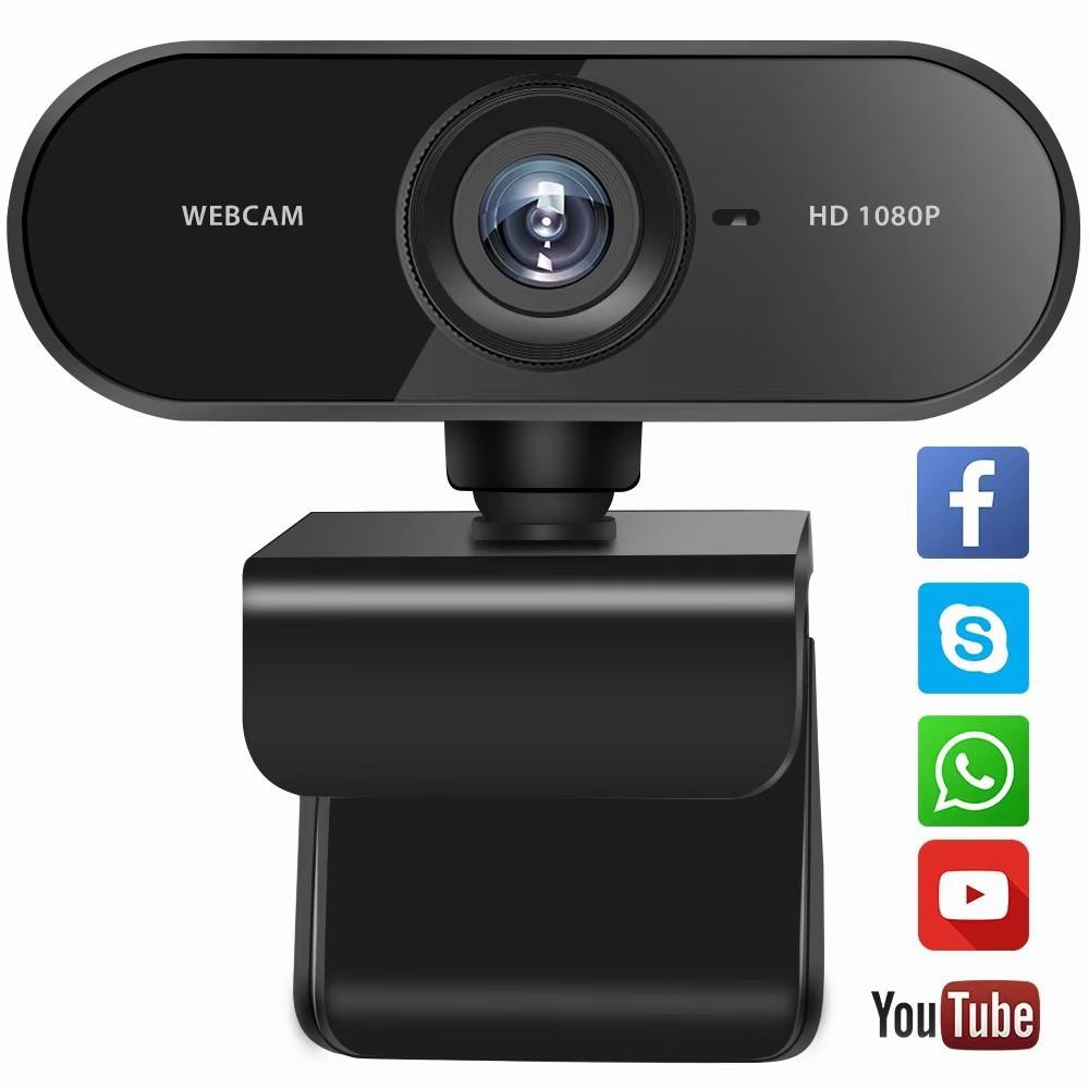 ️Webcam Mini Hd 1080p 720p Tích Hợp Micro Tiện Dụng Cho Máy Tính, học online livestream, Webcam máy tính Full HD Rõ nét