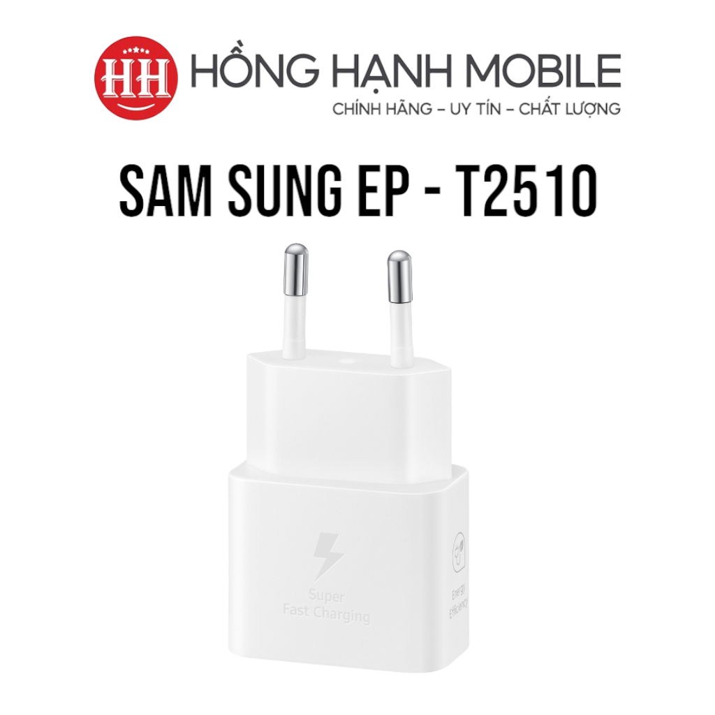 Cốc Sạc Samsung Travel Adapter 25W Type C EP-T2510 - Hàng Chính Hãng
