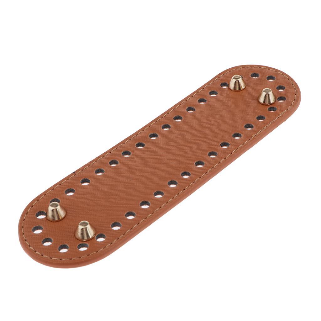 3x Crochet Handmade Shoulder Bag Bottom Pad Insert Base for Bag Making