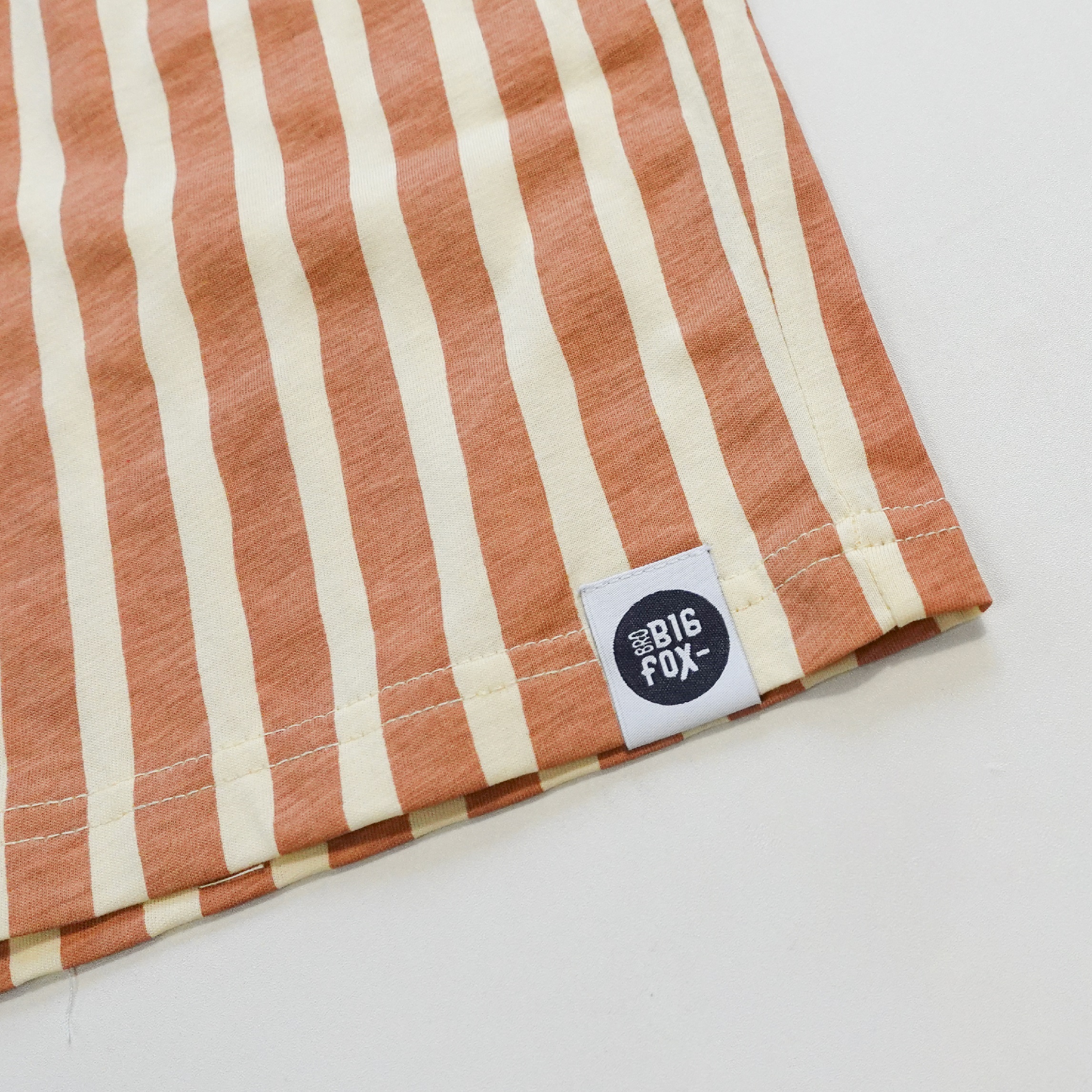 Bộ đồ hè bé trai Bigfox Miss Meow cộc tay size đại mặc nhà vải cotton cho trẻ em nam 3-11 tuổi 30kg