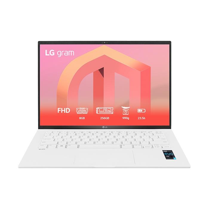 (Hàng không quà tặng) Laptop LG Gram 2022 14ZD90Q-G.AX31A5-D (i3-1220P | 8GB | 256GB | Intel UHD Graphics | 14' WUXGA) Hàng chính hãng