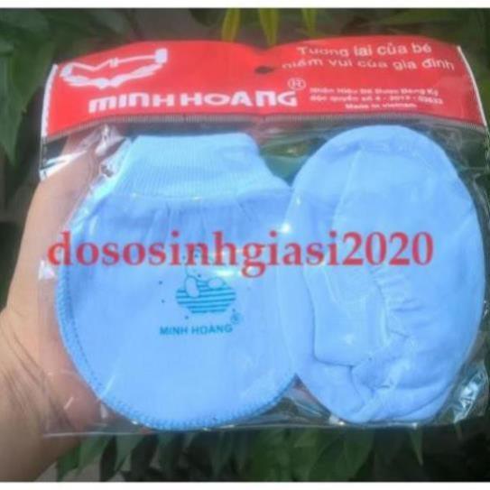 Set 3 đôi bao tay chân cho bé sơ sinh