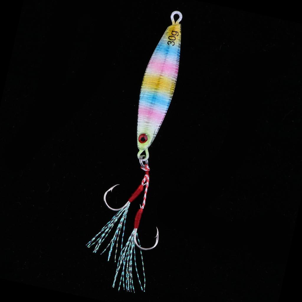 Metal Hard Jigging Lead Fish Swimbait Artificial Fishing Lures