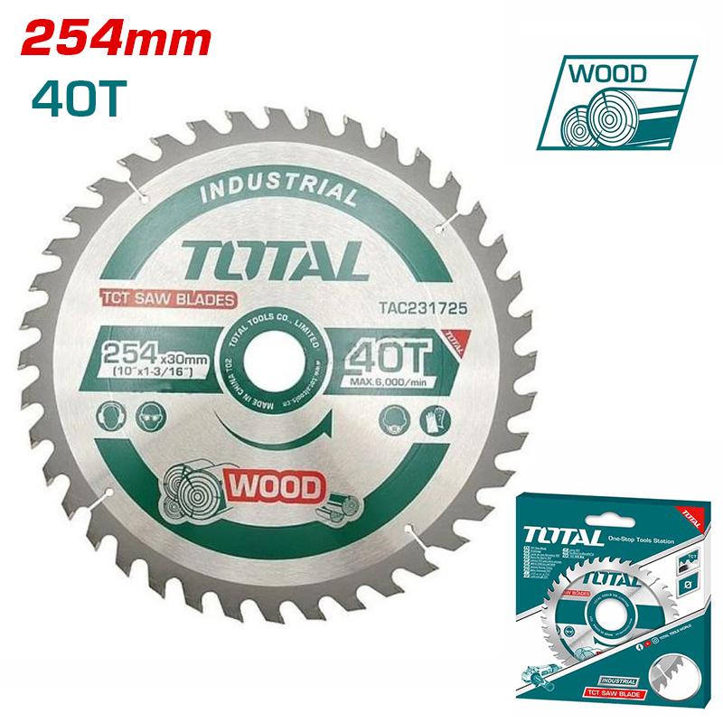 LƯỠI CƯA GỖ (HỢP KIM TCT) TOTAL TAC231725 - HÀNG CHÍNH HÃNG