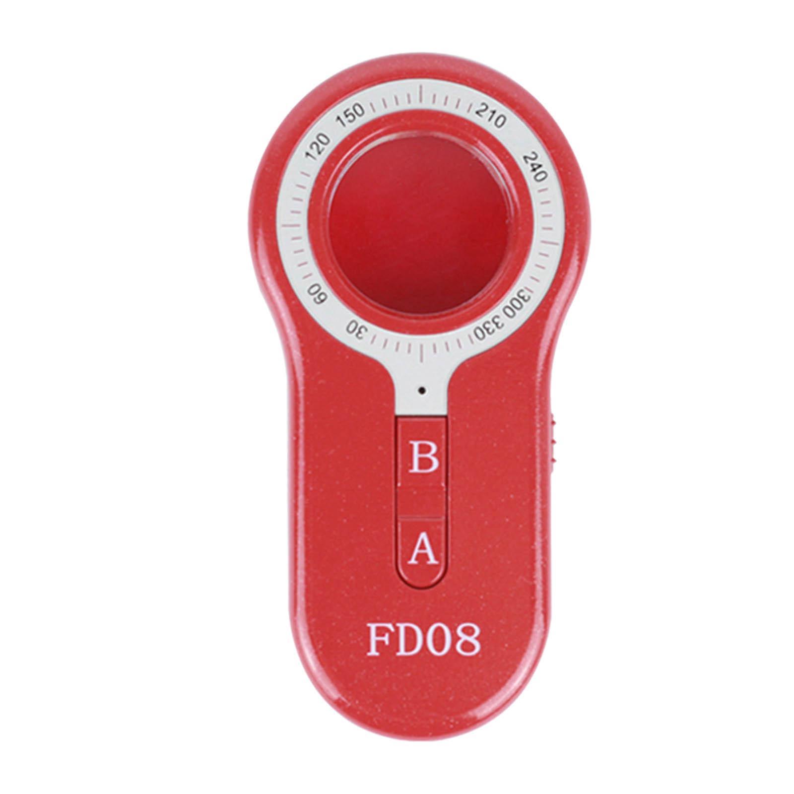FD08 Wireless Detector Camera, Multifunctional Portable Mini Infrared IR Scanner, for Bathroom Travel Protection Vibration Alarm Personal Alarm