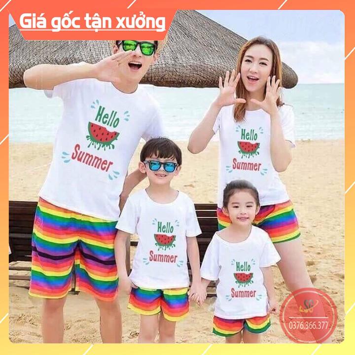 Bộ Đồ Đi Biển Lung Linh - Đủ Size Nguyên Bộ (DDB45