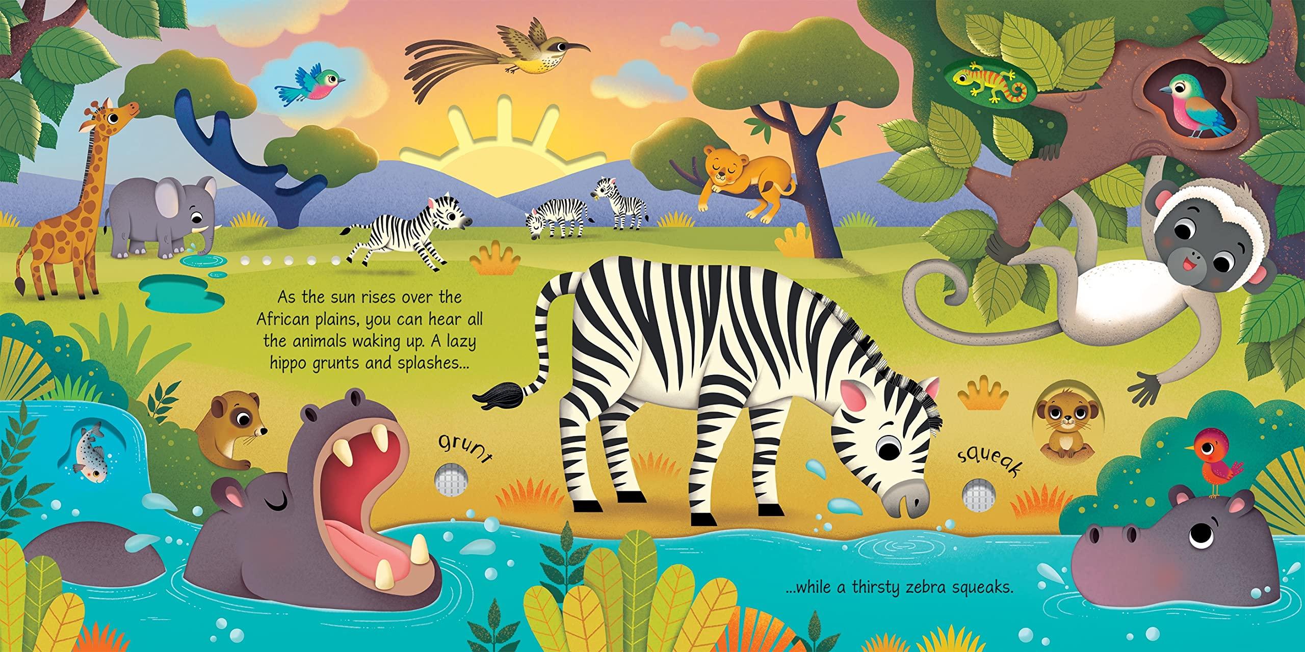 Wild Animals Sound Book (Usborne Sound Books)