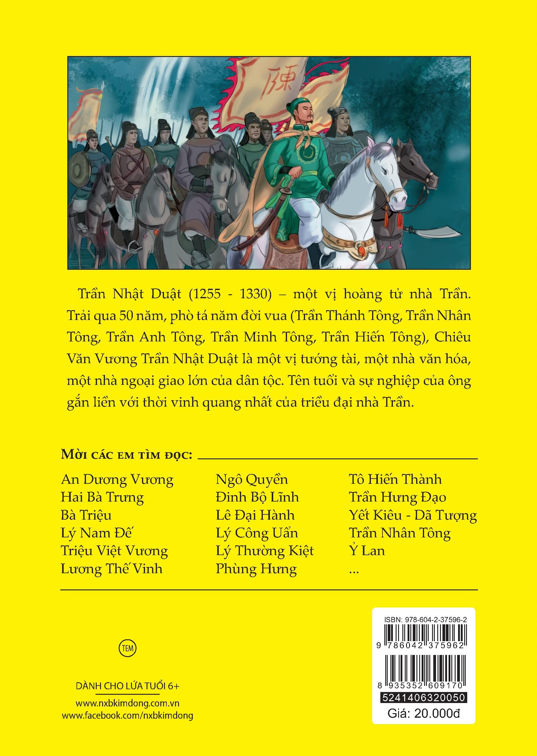 Sách - Tranh Truyện Lịch Sử Việt Nam - Trần Nhật Duật