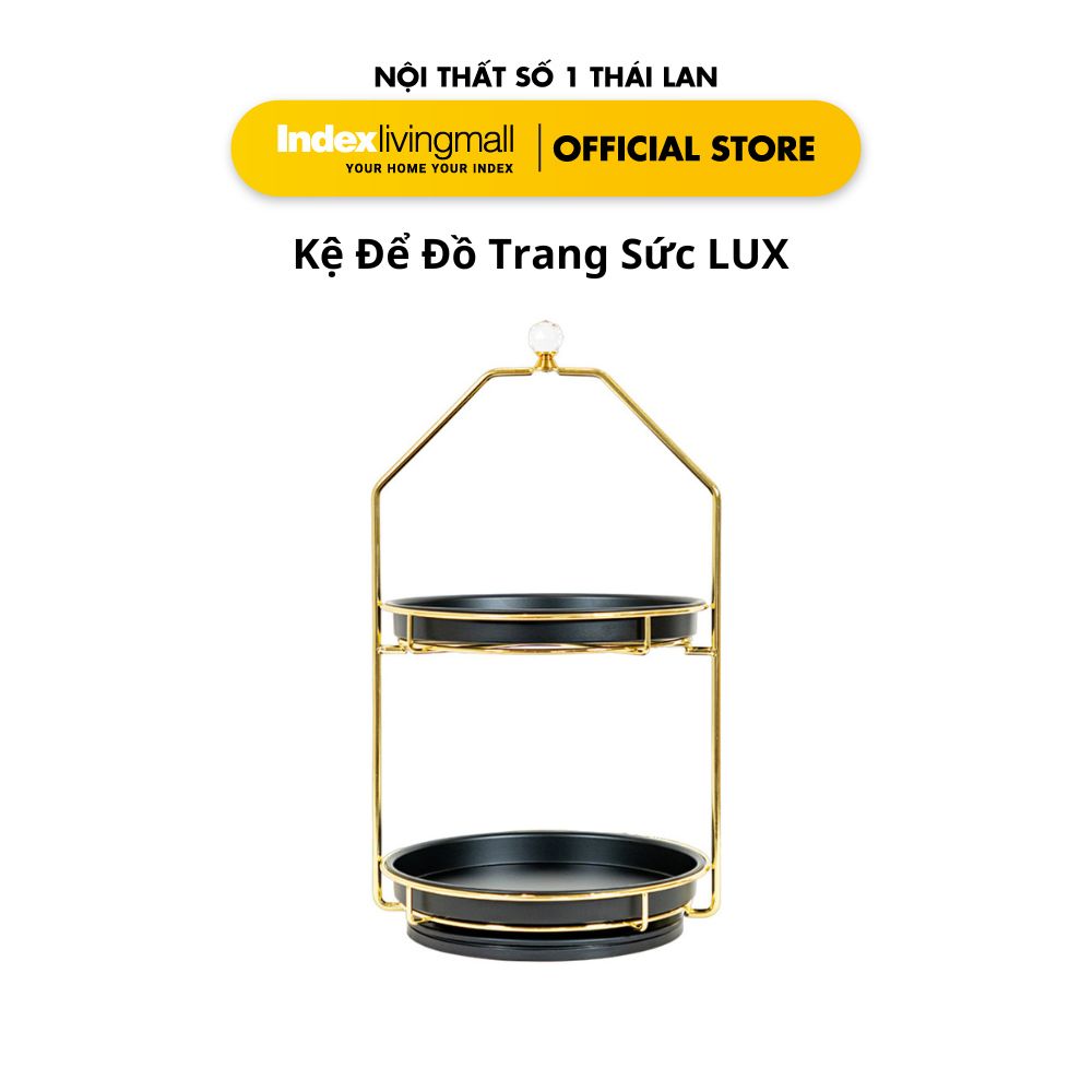 Kệ Để Đồ Trang Sức LUX Đế Xoay 360 Độ | Index Living Mall | Nội Thất Nhập Khẩu Thái Lan - Phân Phối Độc Quyền Tại Việt Nam