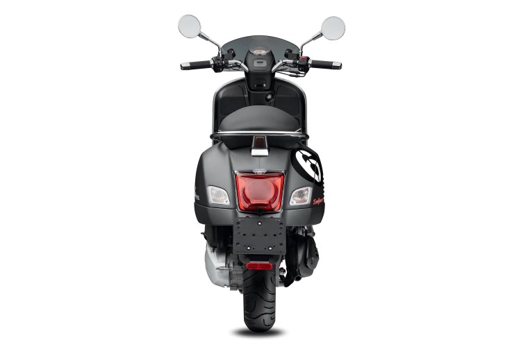 Xe Tay Ga Vespa SEI GIORNI 300 Màu Xám Sần