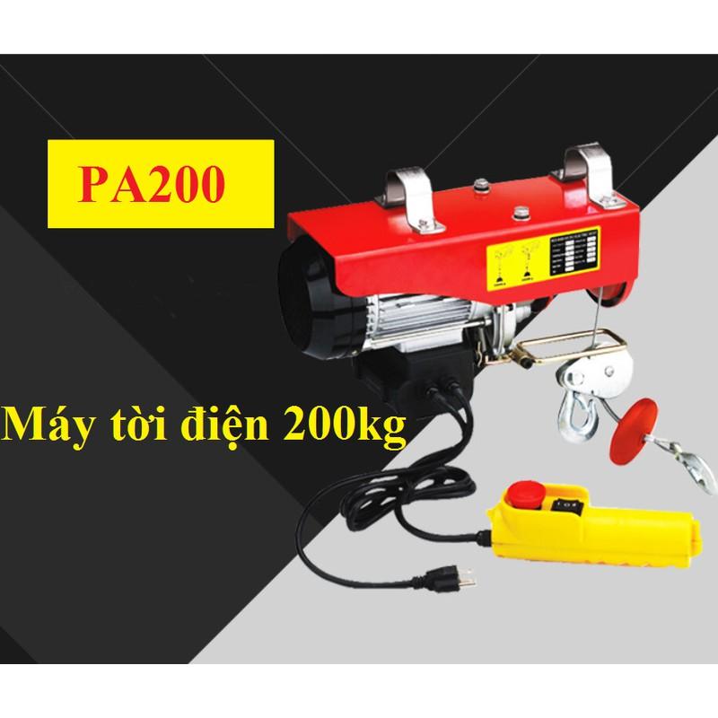 Máy tời Điện 200kg, máy tời điện thuận tiện cho nâng hạ hàng hóa