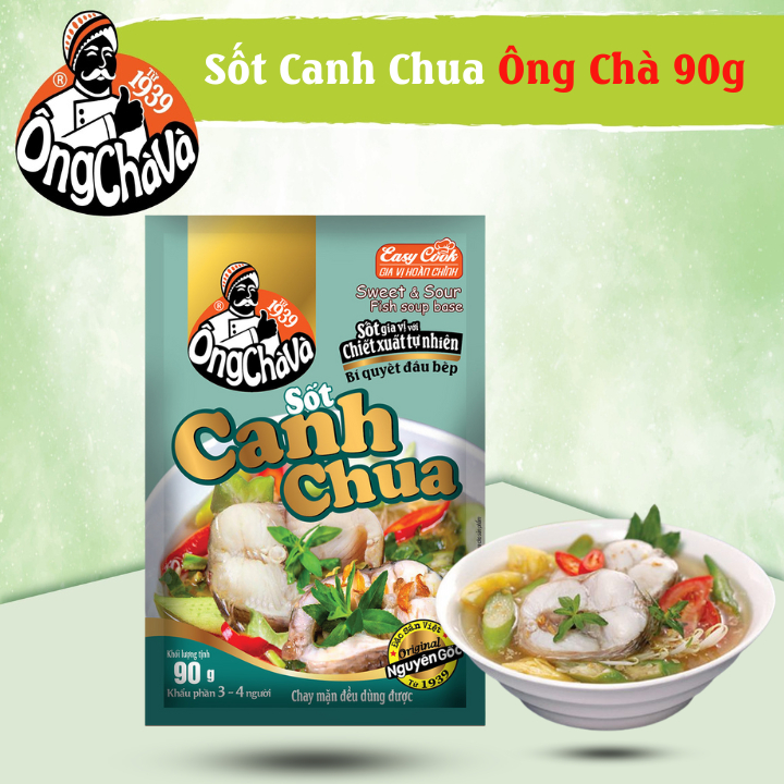 Combo 5 Gói Sốt Canh Chua Ông Chà Và 90gr