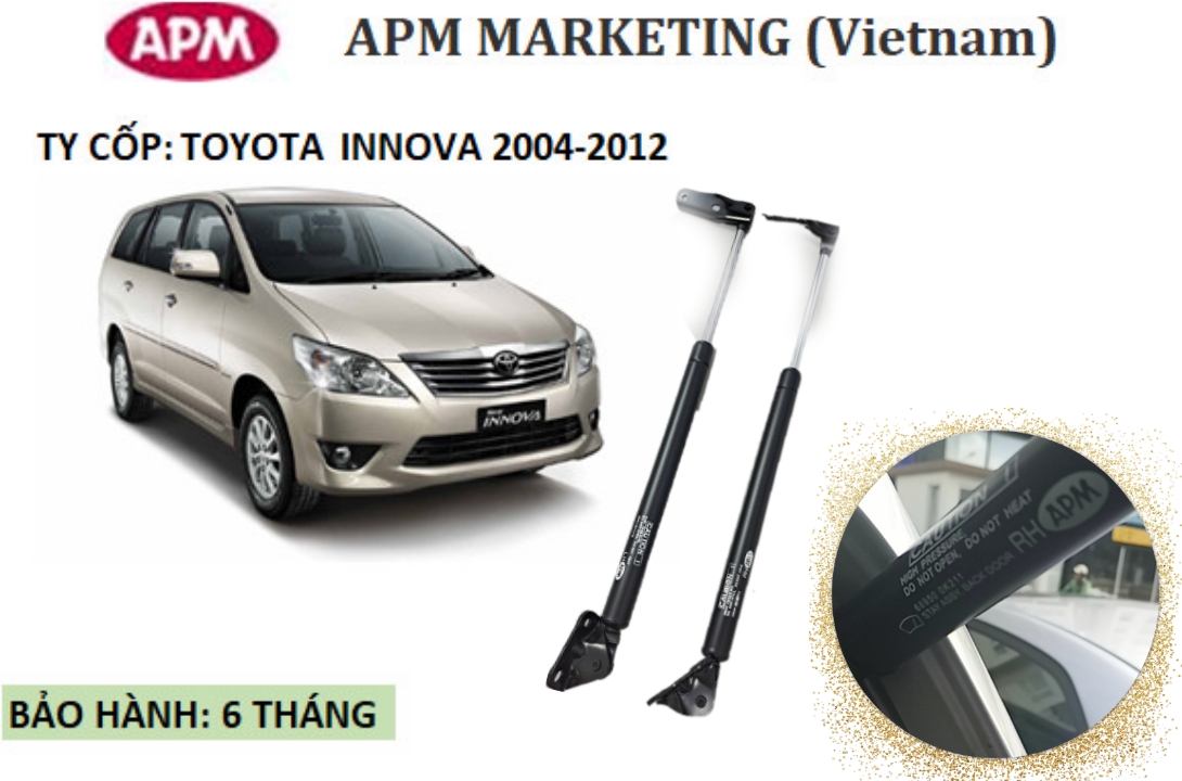 TY CỐP CHÍNH HÃNG TOYOTA _INNOVA (HÀNG CHÍNH HÃNG THEO XE) đời 2004-2012 mã hàng GS066503627NRL-X, BỘ TRÁI+ PHẢI.