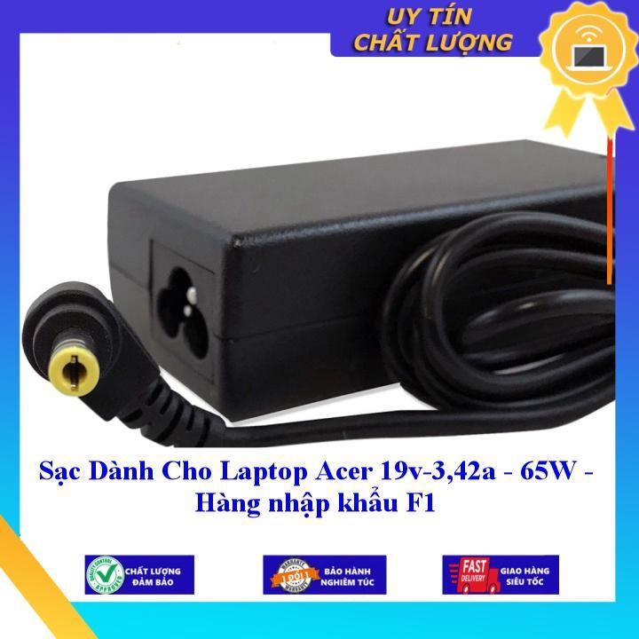 Sạc dùng cho Laptop Acer 19v-3,42a - 65W - Hàng Nhập Khẩu New Seal