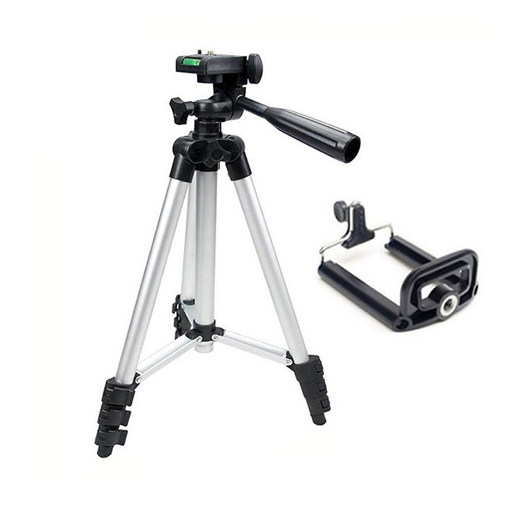 Chân Máy Ảnh, Chân Điện Thoại TRIPOD TF 3110 Chất Liệu Hợp Kim Nhôm, Điều Chỉnh Linh Hoạt Độ Dài Phù Hợp Với Yêu Cầu Người Dùng