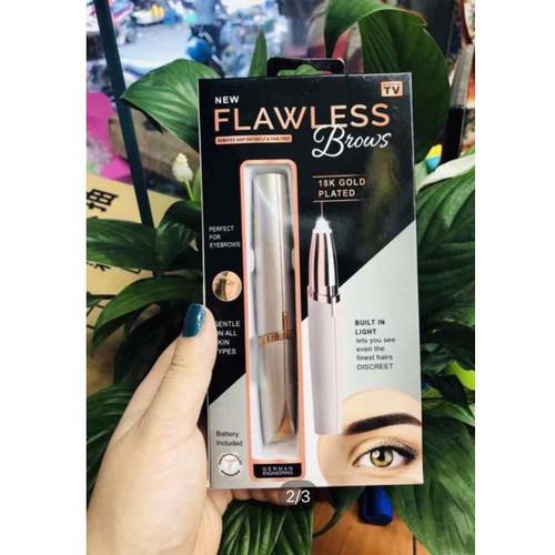 Máy Tỉa Lông Mày Flawless bằng pin siêu tiện lợi - Hàng Chất Lượng