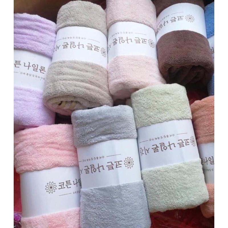 Khăn tắm xuất đi Hàn 100% cotton