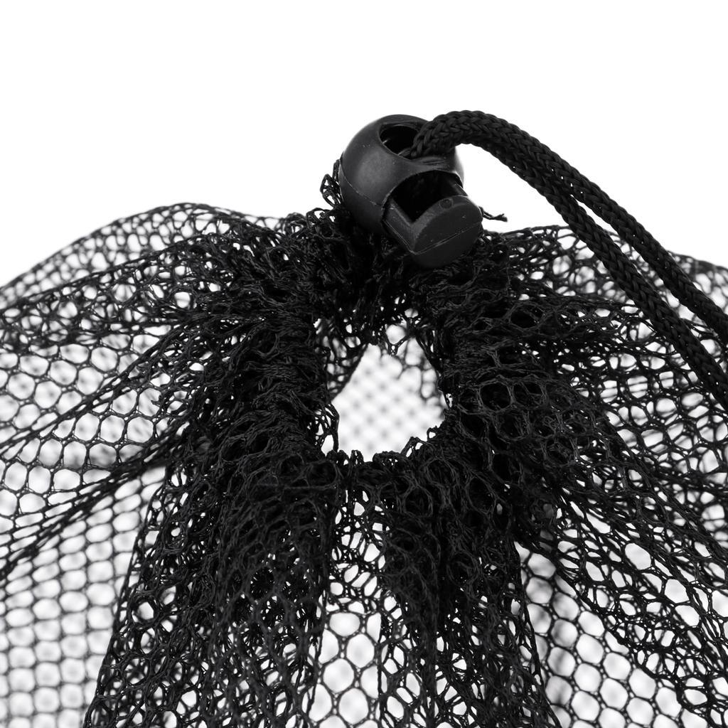 5x Soccer Disc Cone Storage Carry Pouch Mesh Drawstring Holder Football Training