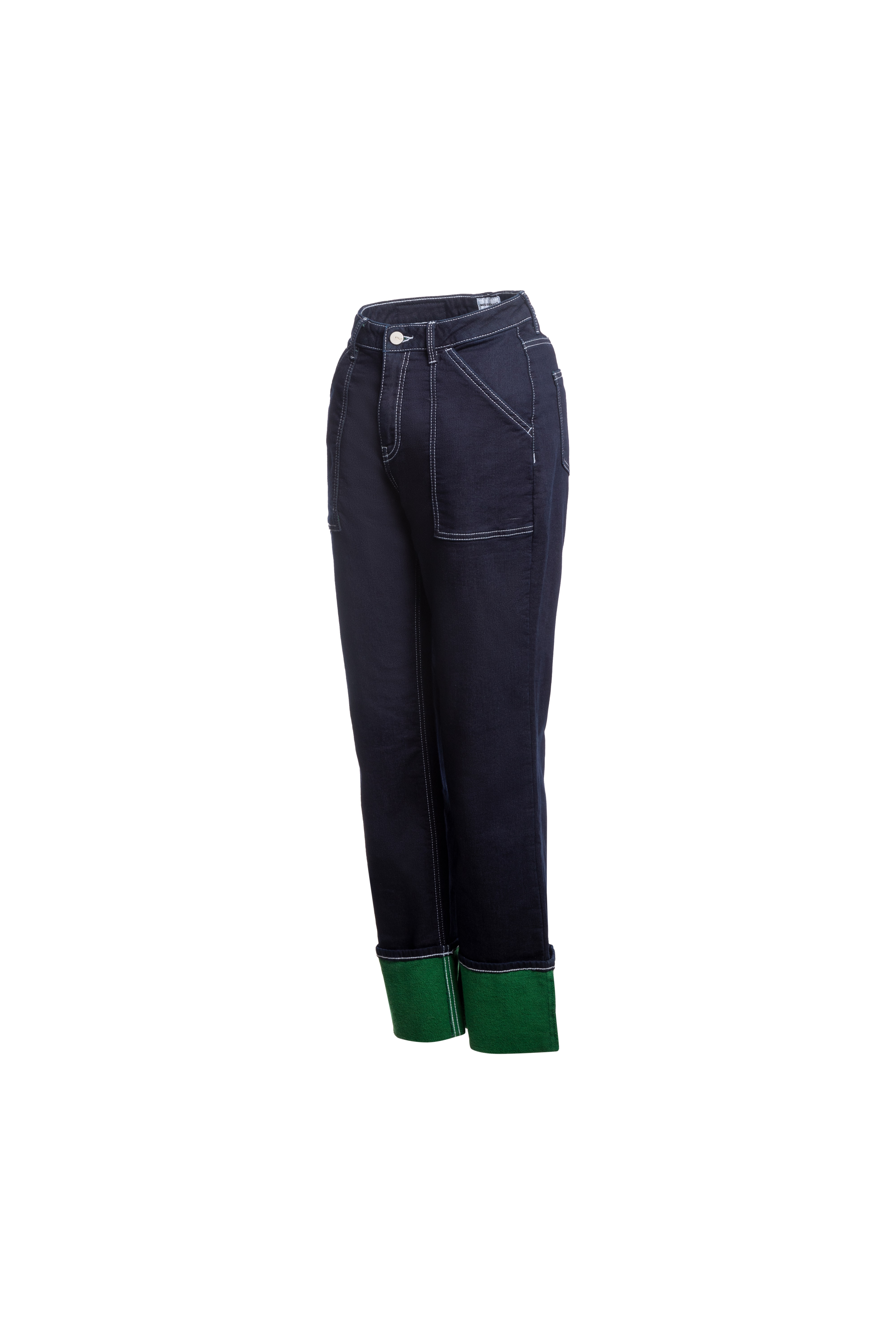 Quần jean dài nữ ống suông MESSI WJB0076-20
