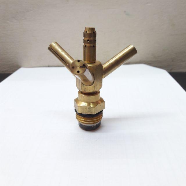 Béc phun 5 tầng xoay bằng thau phi 21