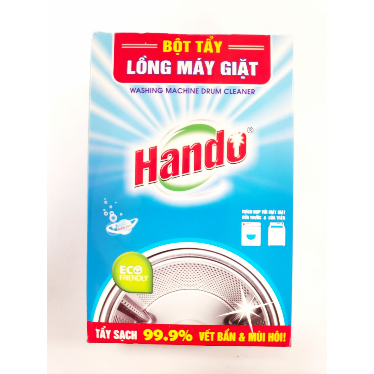 Bột tẩy lồng máy giặt hando 100g
