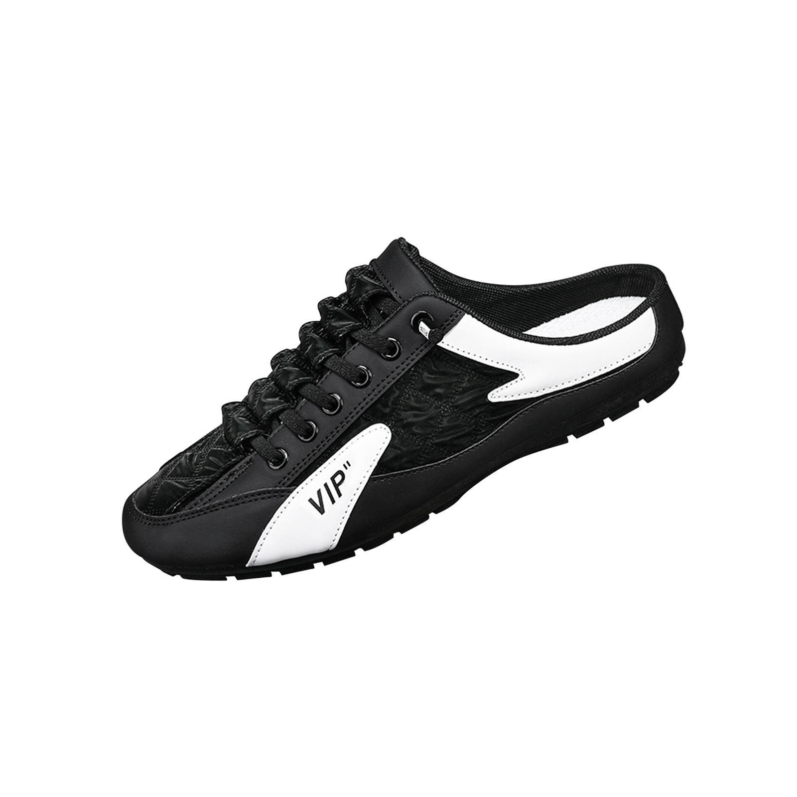 Men Slip on Mule Sneakers Casual Sports Shoes Loafers for Hiker Outdoor Teen