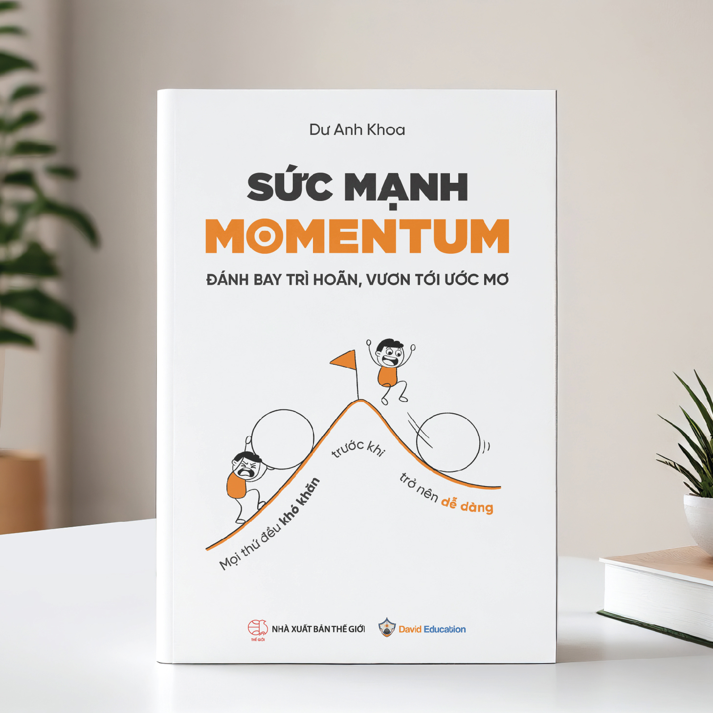 Sách - SỨC MẠNH MOMENTUM – Đánh bay trì hoãn, Vươn tới ước mơ - Tác giả: Dư Anh Khoa